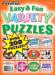 Approved Easy & Fun Variety Puzzles Magazine