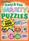 Easy Fun Variety Puzzles Magazine Subscription