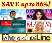Save up to 86% on Magazines