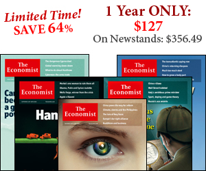 Save 82% on Economist