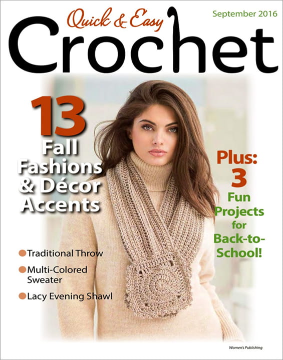 ... & Easy Crochet Magazine Quick & Easy Crochet Magazine Subscription