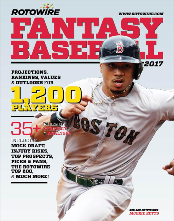 Rotowire Fantasy Baseball Guide 2017 Magazine Rotowire Fantasy