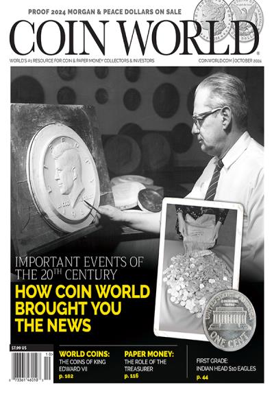 Subscribe to Coin World Monthly