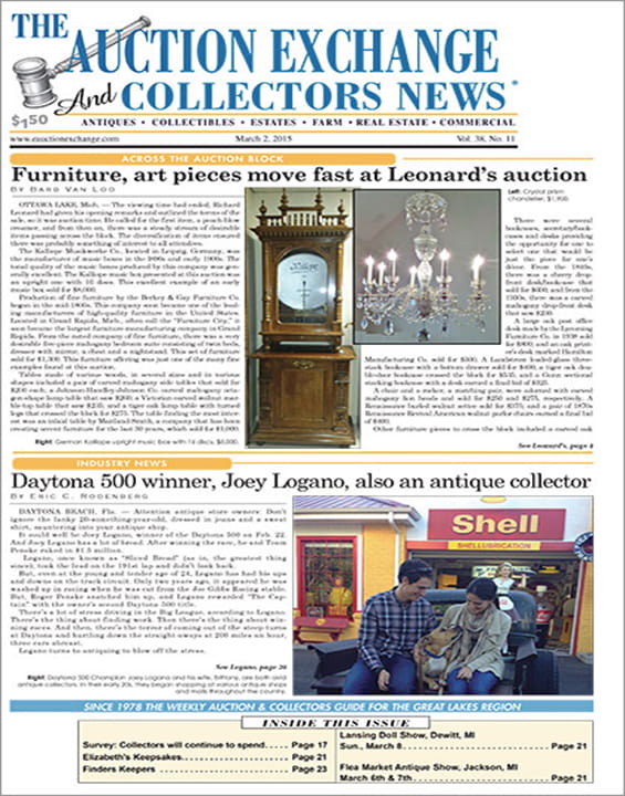 Auction Exchange & Collectors News Magazine