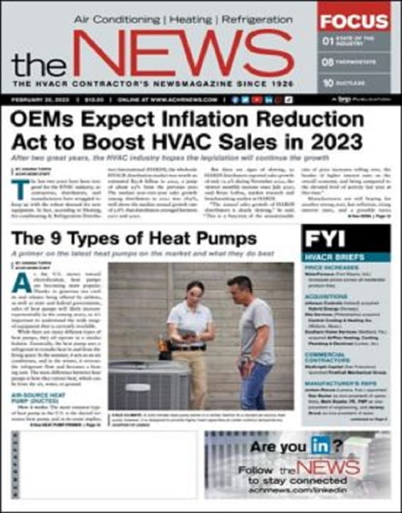 Air Conditioning Heating & Refrigeration Magazine
