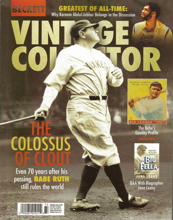 Beckett Vintage Collector Magazine Subscription MagazineLine