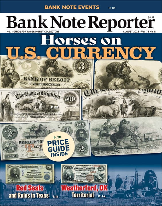 Bank Note Reporter Magazine