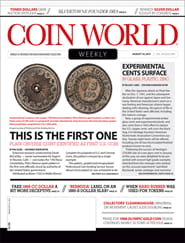 Coin World Weekly Magazine