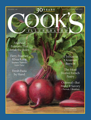 Cook's Illustrated Magazine