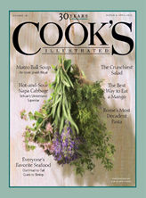 Cooks Illustrated Magazine