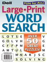 Dell Word Search Puzzles Magazine