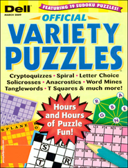 Dell Official Variety Puzzles Magazine