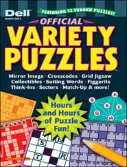 Dell Official Variety Puzzles Magazine