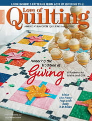 Fons & Porter's Love of Quilting Magazine