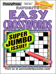 Favorite Easy Crosswords Magazine