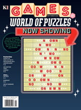 Games World of Puzzles Magazine