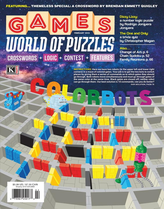 Games World Of Puzzles Magazine Subscription MagazineLine