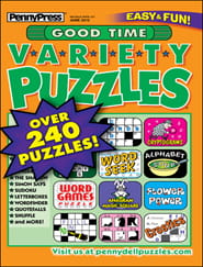 Good Time Variety Puzzles Magazine