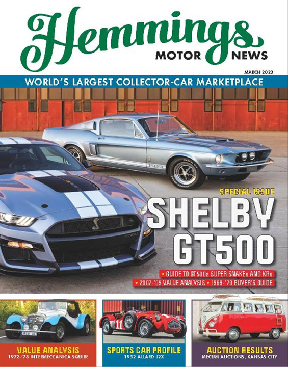 Hemmings Motor News Magazine
