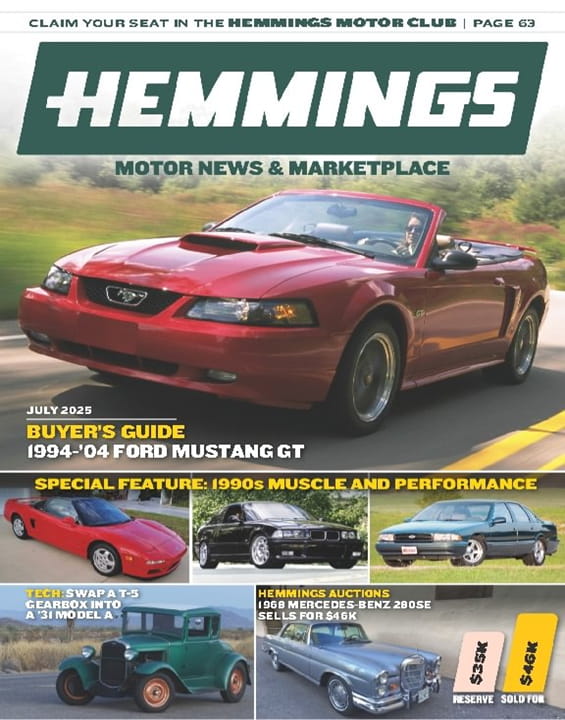 Hemmings Motor News Magazine