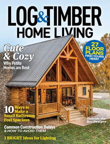 Log Timber Home Living Magazine