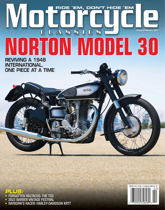 Motorcycle Classics Magazine