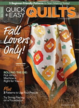 Quick Quilts Magazine