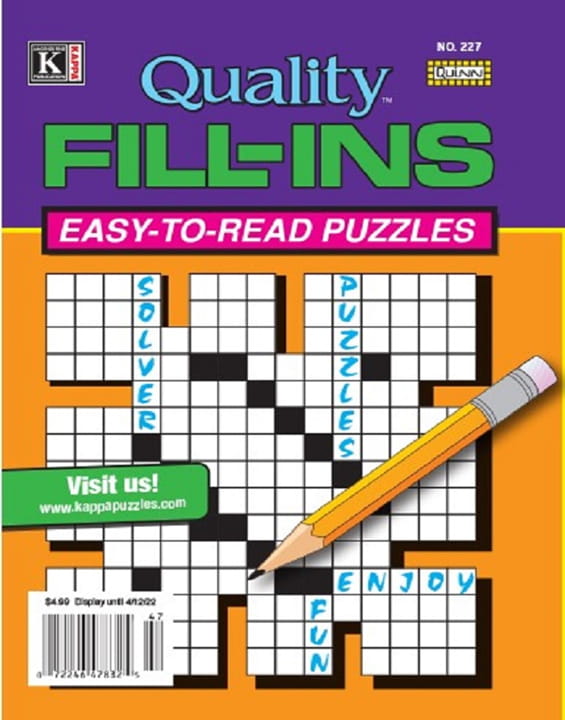 Quality Fill-ins Magazine