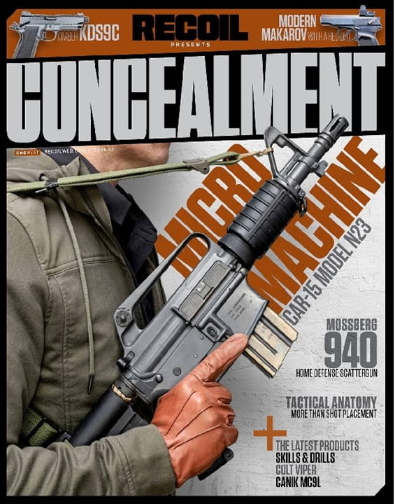 Recoil Concealment-Digital Magazine