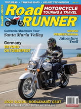 RoadRUNNER Motorcycle Touring  Travel Magazine