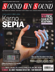 Sound On Sound USA-Digital Magazine