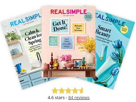 Real Simple Magazine Customer Reviews