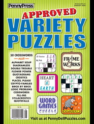 Approved Variety Puzzles Magazine