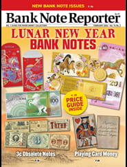 Bank Note Reporter Magazine